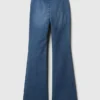 Kids High Rise Crossover Flare Jeans