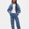 Kids High Rise Easy Barrel Jeans