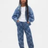 Kids High Rise Easy Barrel Jeans