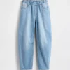Kids High Rise Easy Barrel Jeans