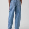 Kids High Rise Easy Barrel Jeans