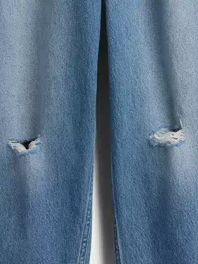 Kids High Rise Easy Barrel Jeans