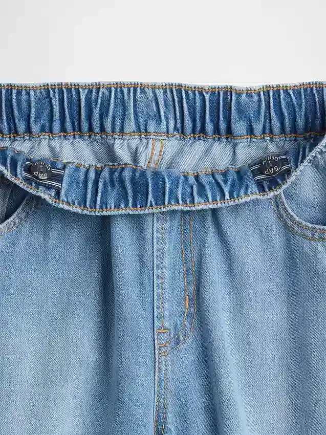 Kids High Rise Easy Barrel Jeans