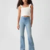 Kids High Rise Flare Jeggings