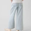 Kids High Rise Stride Wide-Leg Ankle Jeans