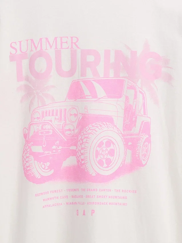 Kids Jeep Oversized T-Shirt