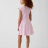 Kids Jersey Square-Neck Dress