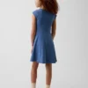 Kids Jersey Square-Neck Dress