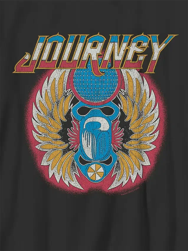 Kids Journey Scarab Freedom Disco Glow Graphic T-Shirt