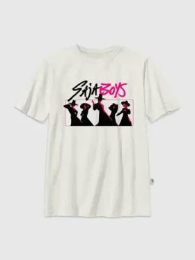 Kids K-Pop Demon Hunters Saja Boys Graphic T-Shirt