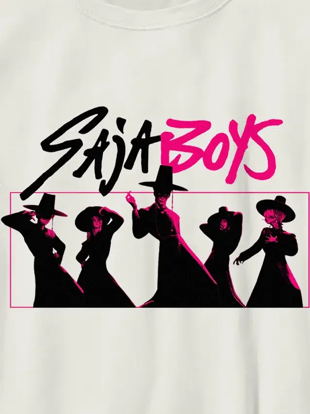 Kids K-Pop Demon Hunters Saja Boys Graphic T-Shirt