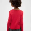 Kids Keyhole Bow Fitted T-Shirt