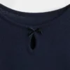 Kids Keyhole Bow Fitted T-Shirt