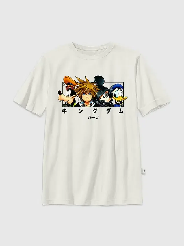 Kids Kingdom Hearts Box up Graphic T-Shirt