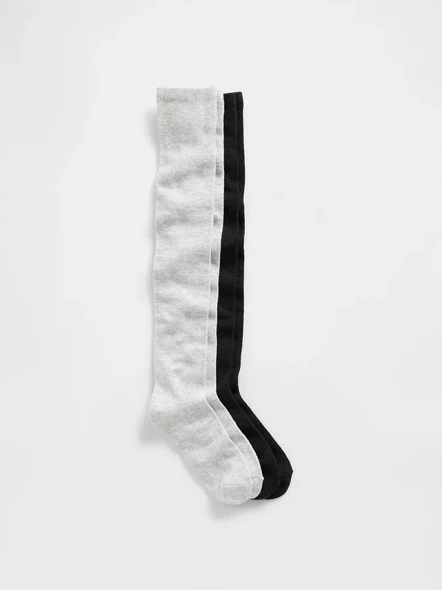 Kids Knee-High Socks (2-Pack)