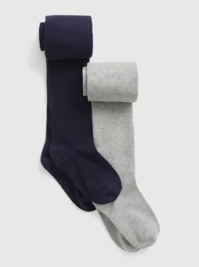 Kids Knit Basic Tights (2-Pack)