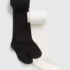Kids Knit Basic Tights (2-Pack)