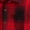 Kids Knit Jersey Plaid Shirt