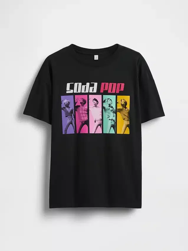 Kids Kpop Demon Hunters Graphic Tunic T-Shirt