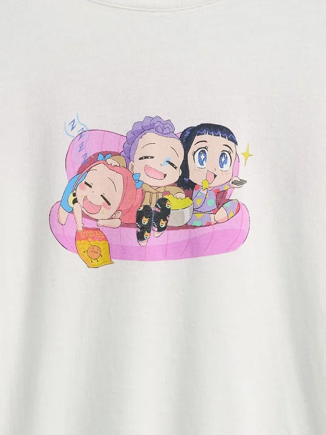 Kids Kpop Demon Hunters Graphic Tunic T-Shirt