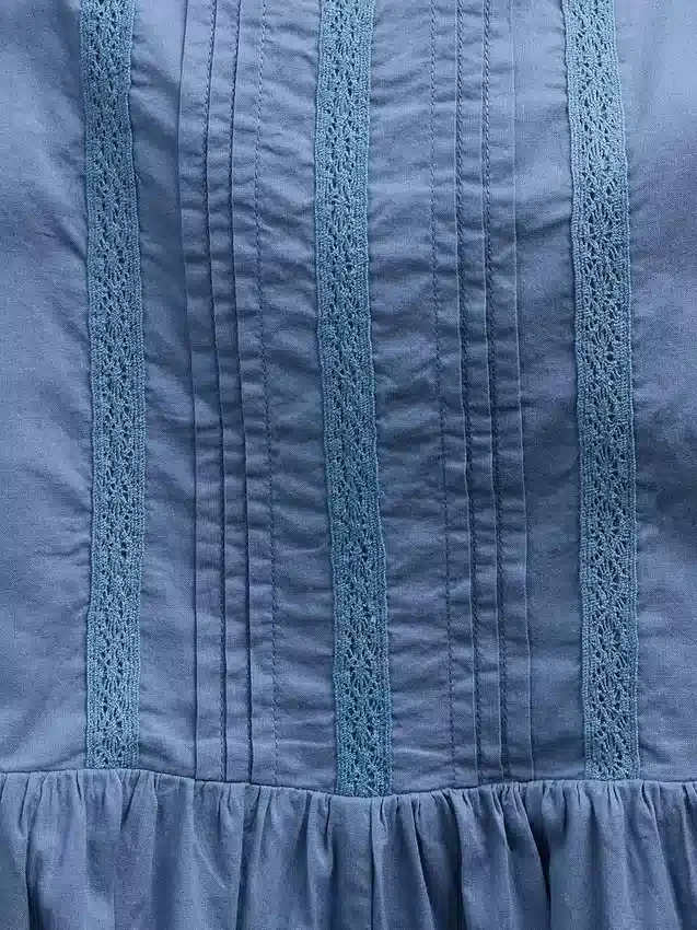 Kids Lace-Trim Romper