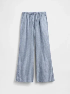 Kids Linen-Cotton Easy Wide-Leg Pants