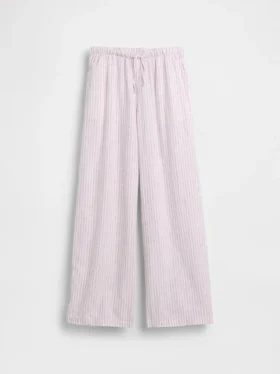 Kids Linen-Cotton Easy Wide-Leg Pants