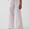 Kids Linen-Cotton Easy Wide-Leg Pants