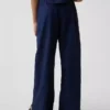 Kids Linen-Cotton Easy Wide-Leg Pants