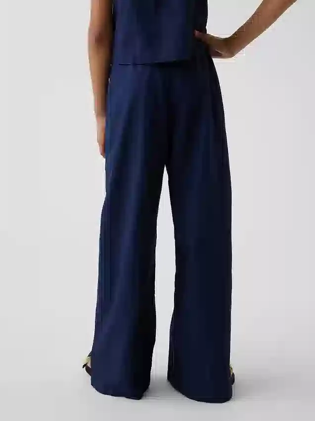 Kids Linen-Cotton Easy Wide-Leg Pants