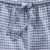 Kids Linen-Cotton Gingham Easy Shorts