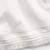 Kids Linen-Cotton Lace-Trim Easy Shorts