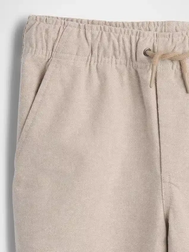 Kids Linen-Cotton Relaxed Easy Pants