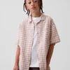 Kids Linen-Cotton Relaxed Vacay Shirt