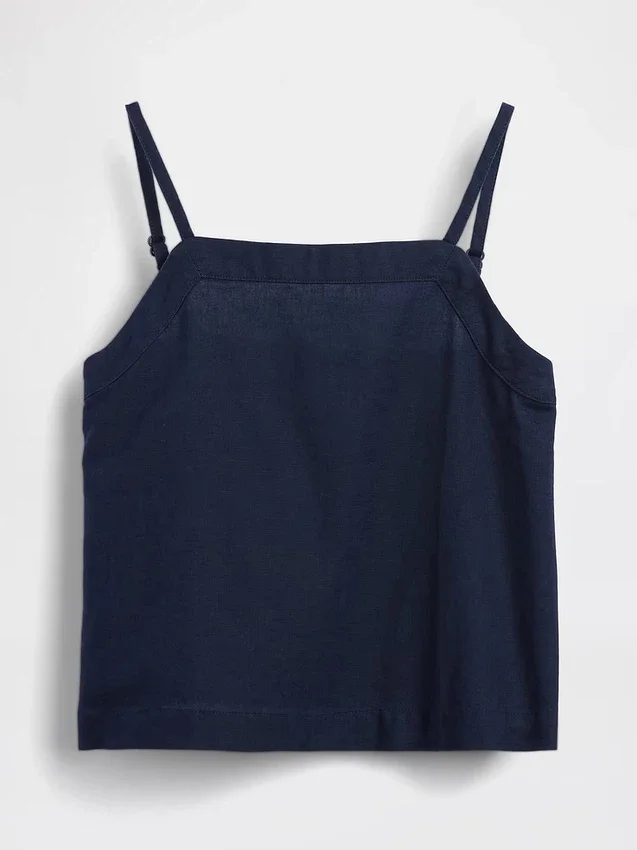Kids Linen-Cotton Tank Top