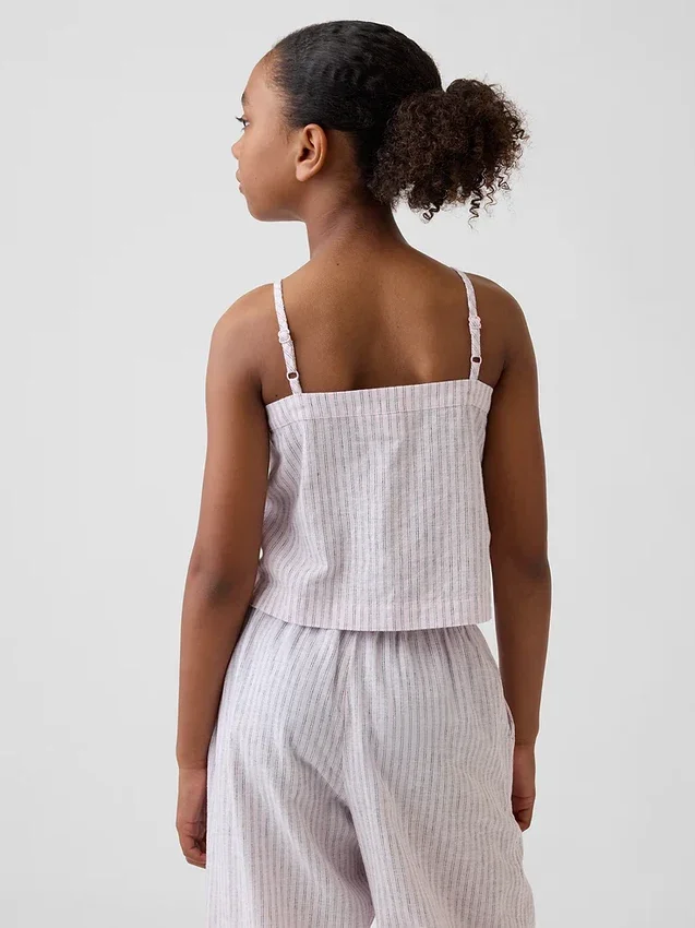 Kids Linen-Cotton Tank Top
