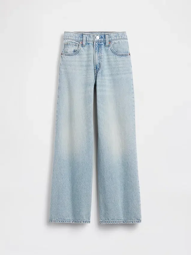 Kids Low Rise Baggy Jeans