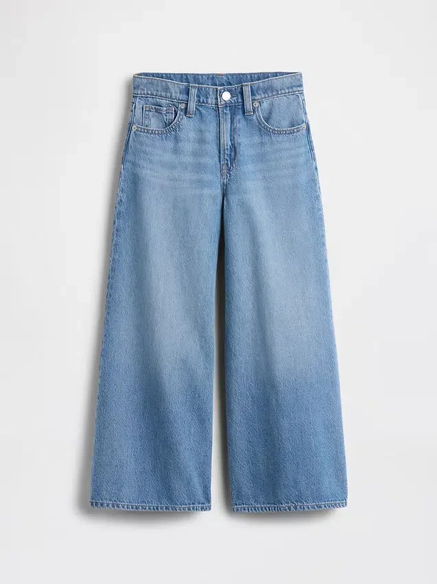 Kids Low Rise Baggy Jeans