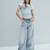 Kids Low Rise Baggy Jeans