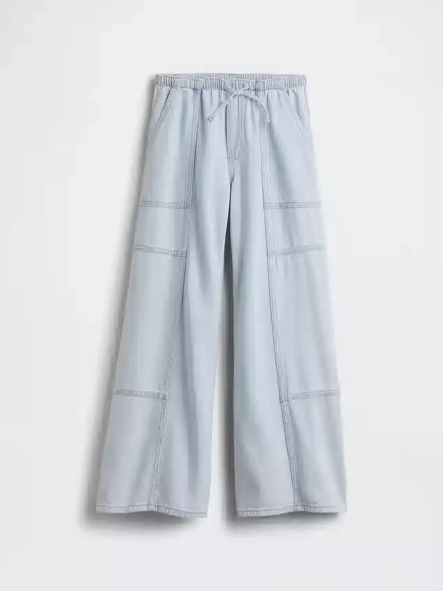 Kids Low Rise Easy Baggy Jeans