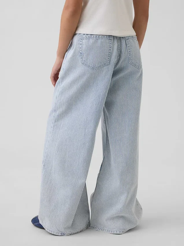 Kids Low Rise Easy Baggy Jeans