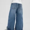 Kids Low Rise Easy Wide-Leg Baggy Jeans