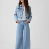 Kids Low Rise Embroidered I Heart Ny Baggy Jeans