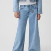 Kids Low Rise Embroidered I Heart Ny Baggy Jeans