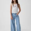 Kids Low Rise Embroidered I Heart Ny Baggy Jeans