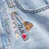 Kids Low Rise Embroidered I Heart Ny Baggy Jeans