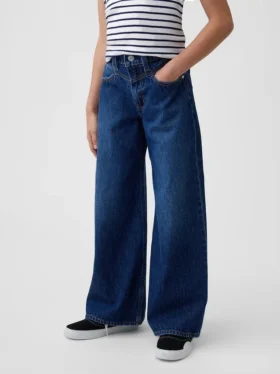 Kids Low Rise Front Yoke Baggy Jeans