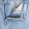 Kids Low Rise Lace-Trim Baggy Jeans