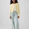 Kids Low Rise Lace-Up Relaxed Flare Jeans