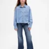 Kids Low Rise Relaxed Flare Jeans